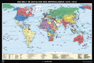 1653 - Éra imperializmus, 1870-1914, historické mapa