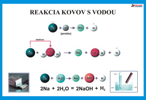 2124/S - Reakcia kovov s vodou